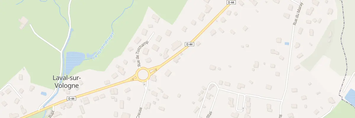 Plan du 80 Rue de Bruyeres à Laval-sur-Vologne