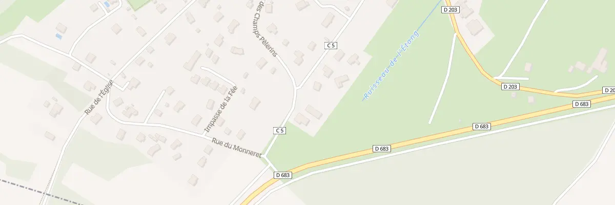 Plan du 17 Rue des Champs Pelerins à Trémoins