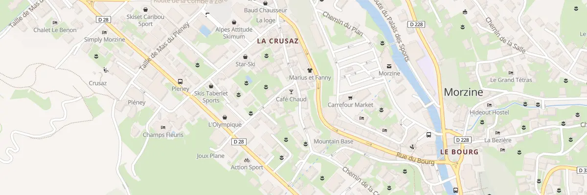 Plan du 124 Che de la Coutettaz à Morzine