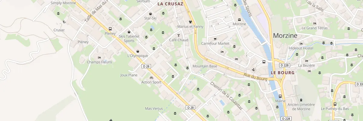 Plan du 220B Che de la Coutettaz à Morzine