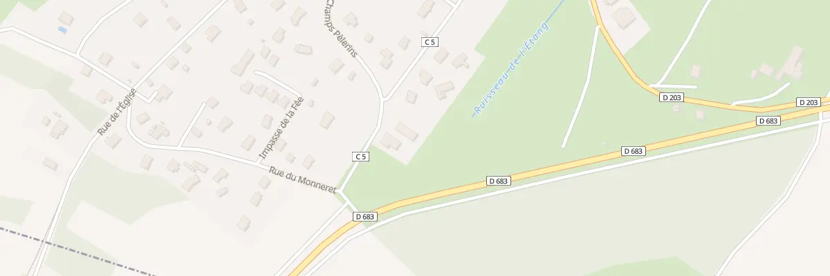 Plan du 17A Rue des Champs Pelerins à Trémoins