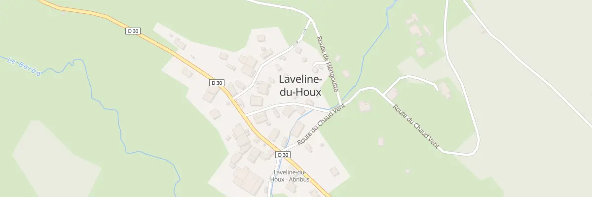 Plan du 23 Rte de Laveline à Laveline-du-Houx