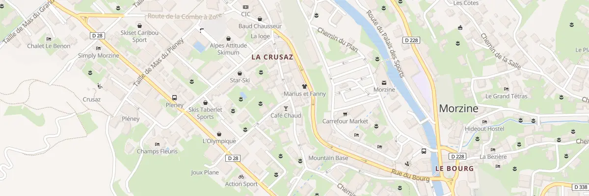 Plan du 97 Che de la Coutettaz à Morzine