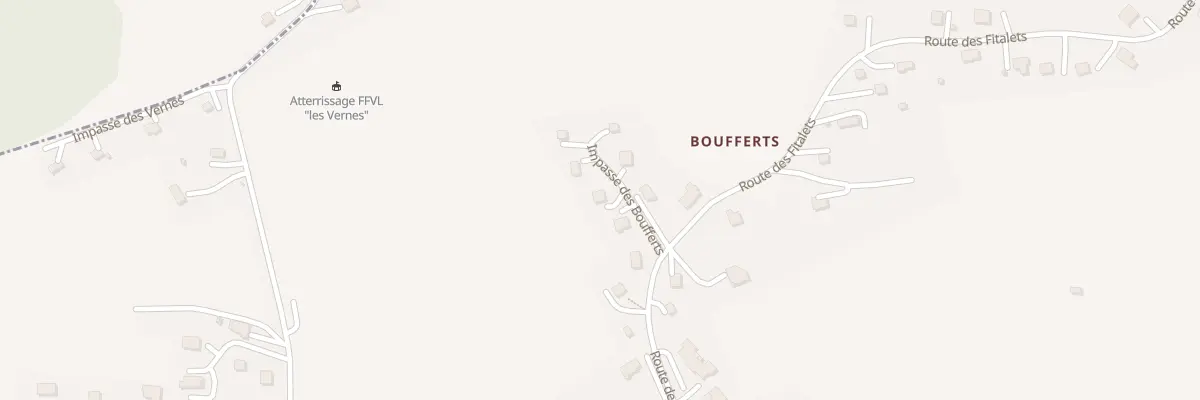 Plan du 59 Imp des Boufferts à Thollon-les-Mémises