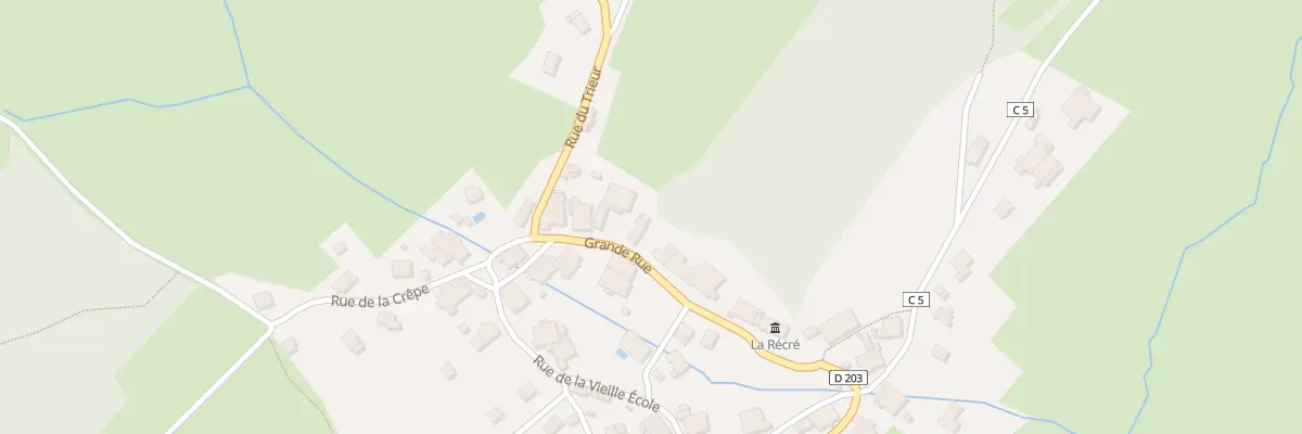 Plan du 42 Gr Grande Rue à Trémoins