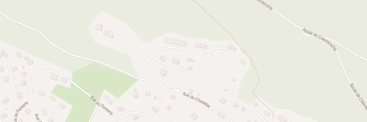 Plan du 6 Rue du Chastelet à Vagney