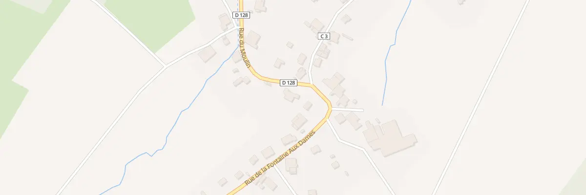 Plan du 1 Rue du Moulin à Coisevaux