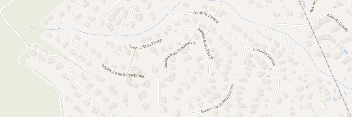 Plan du 606 Bd de Roquebrune à Roquebrune-sur-Argens