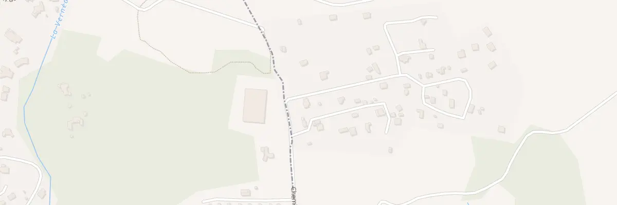 Plan du 109 Che de CLAVIERS à Fréjus