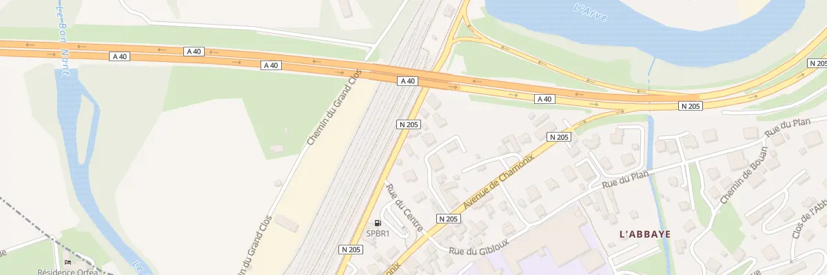 Plan du 441 Av de la Plaine à Passy