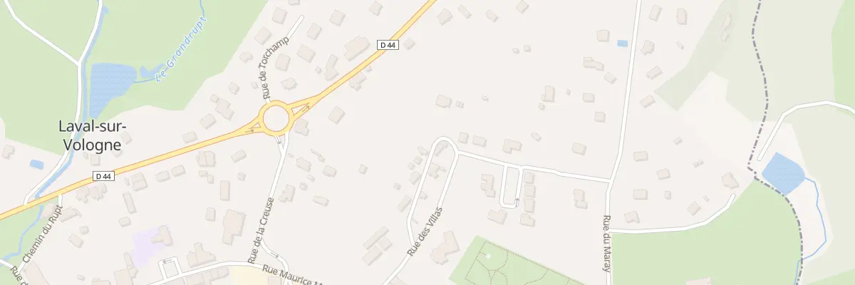 Plan du 252 Rue des Villas à Laval-sur-Vologne
