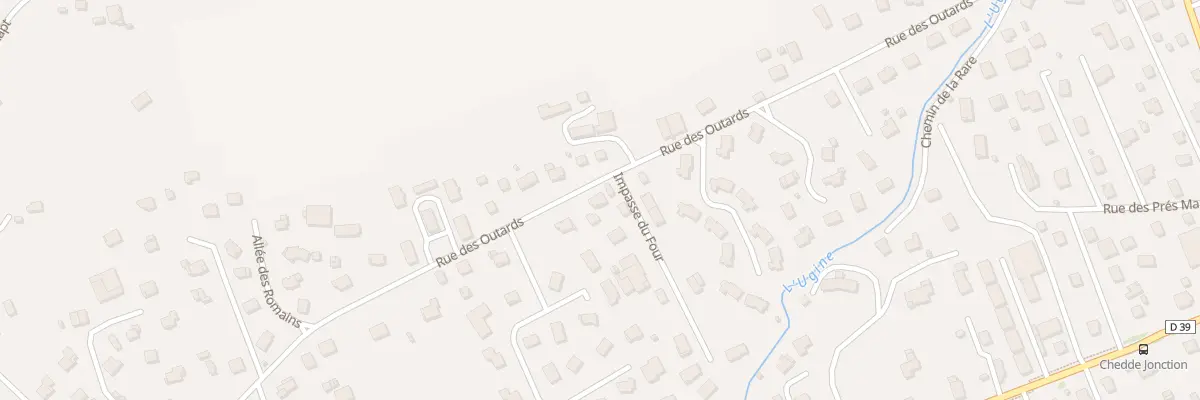Plan du 460 Rue des outards à Passy