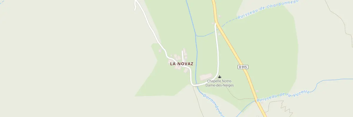 Plan du 24 Mte du Verbochet à Planay