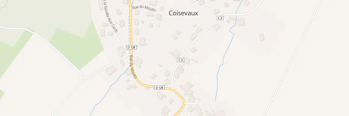 Plan du 5 Rue des Murgers à Coisevaux