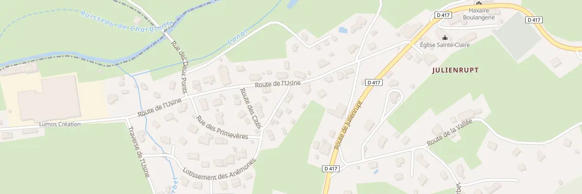 Plan du 16 Rte des Cités au Syndicat