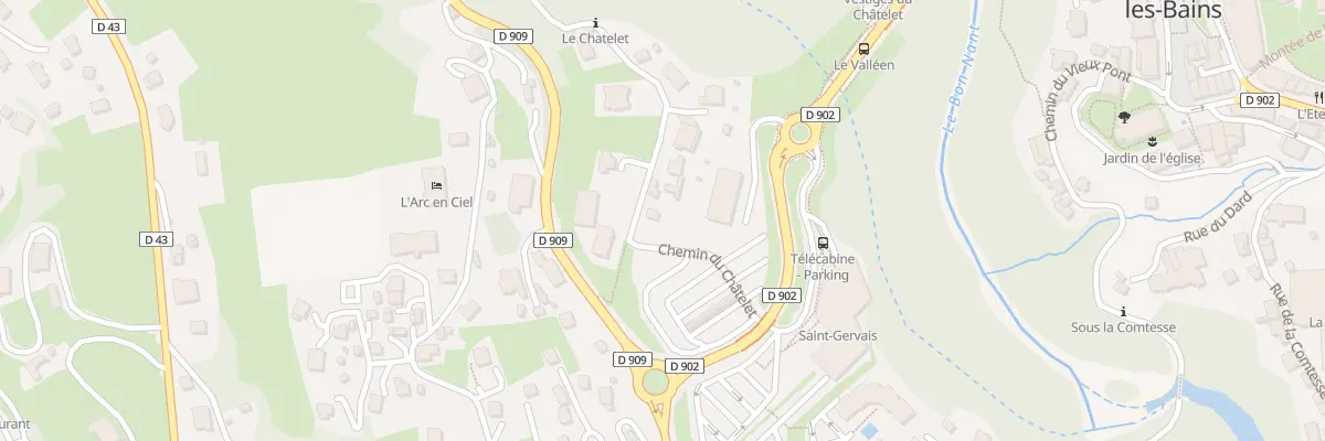Plan du 94 Che de Fontaine Froide à Saint-Gervais-les-Bains