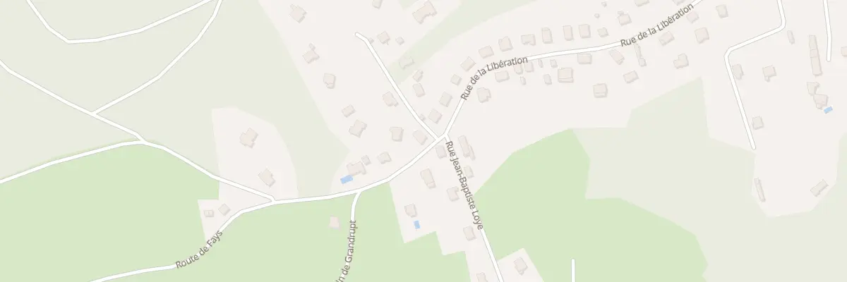 Plan du 46 Rue de la Libération à Bruyères