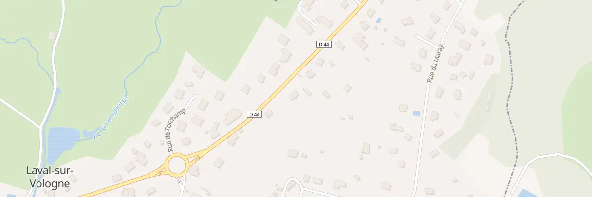 Plan du 200 Rue de Bruyeres à Laval-sur-Vologne