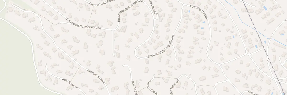 Plan du 338 Bd de Roquebrune à Roquebrune-sur-Argens