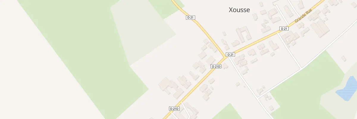 Plan du 9 Grande Rue à Xousse