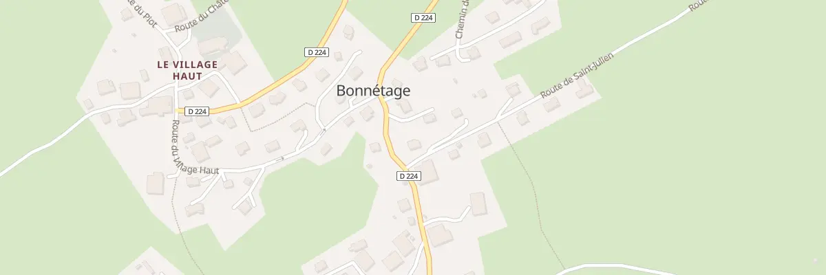 Plan du 1 Rte de Saint Julien au Mémont