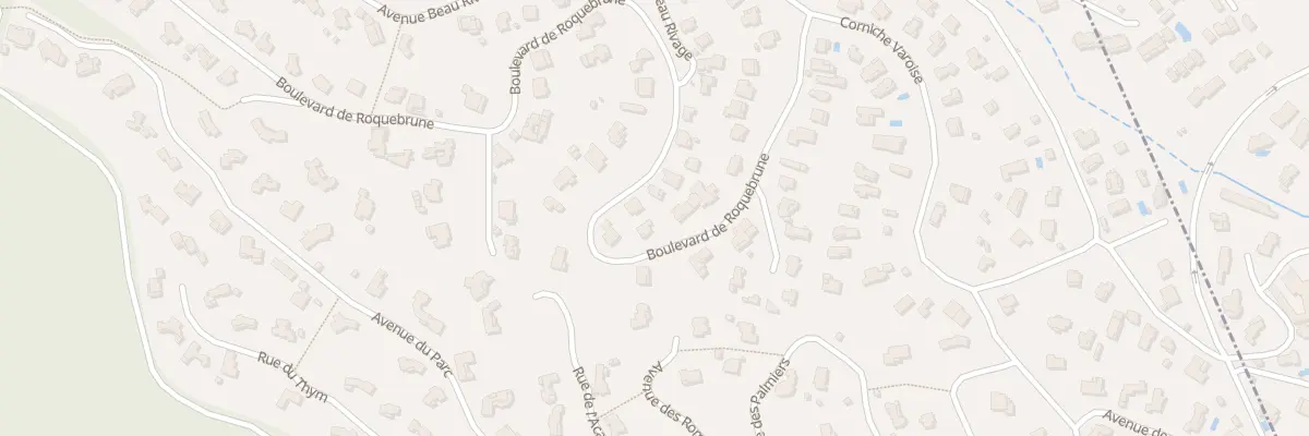 Plan du 260 Bd de Roquebrune à Roquebrune-sur-Argens