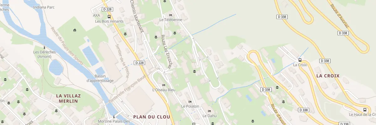 Plan du 568 Rte Les Encoches à Morzine