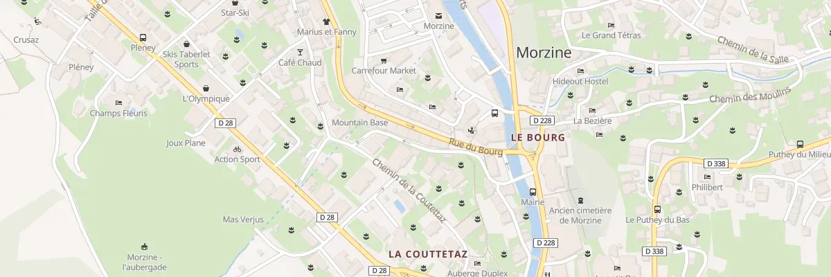 Plan du 144 Che de la Vieille Crusaz à Morzine