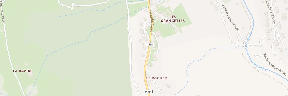 Plan du 994 Rte des Nants à Morzine