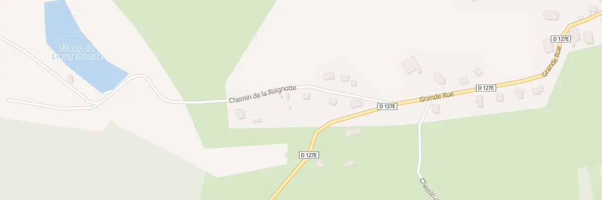 Plan du 3 Che de la Roignotte à Chenebier