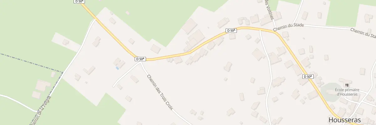 Plan du 215 Au Faubourg à Housseras