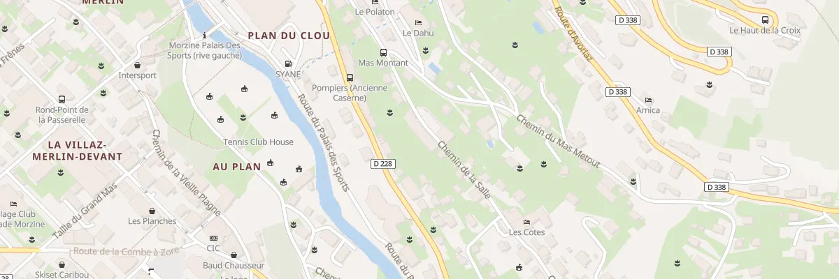 Plan du 116 Che de la Salle à Morzine