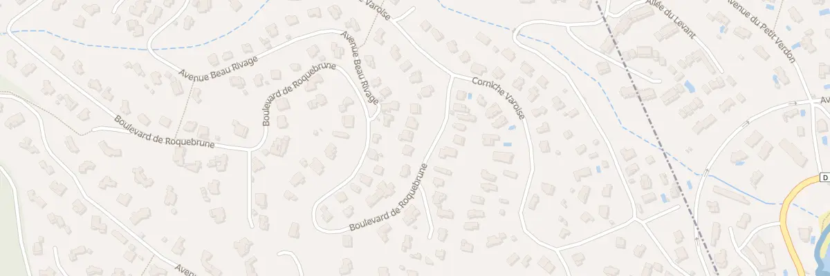 Plan du 88 Bd de Roquebrune à Roquebrune-sur-Argens