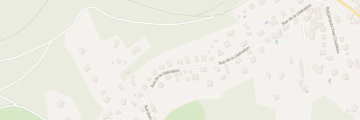 Plan du 26 Rue de la Libération à Bruyères