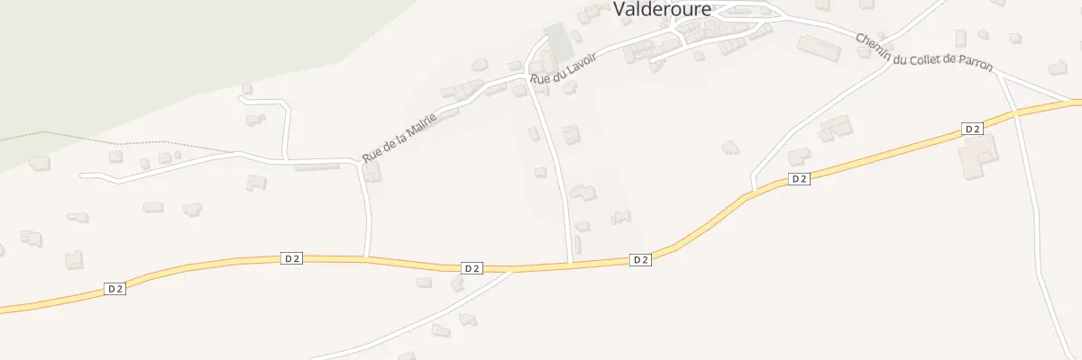 Plan du 136 Rte de la Croix La Ferriere à Valderoure
