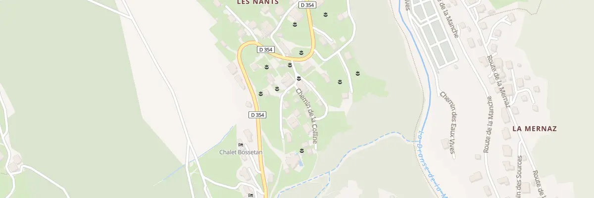 Plan du 18 Che de la Colline à Morzine