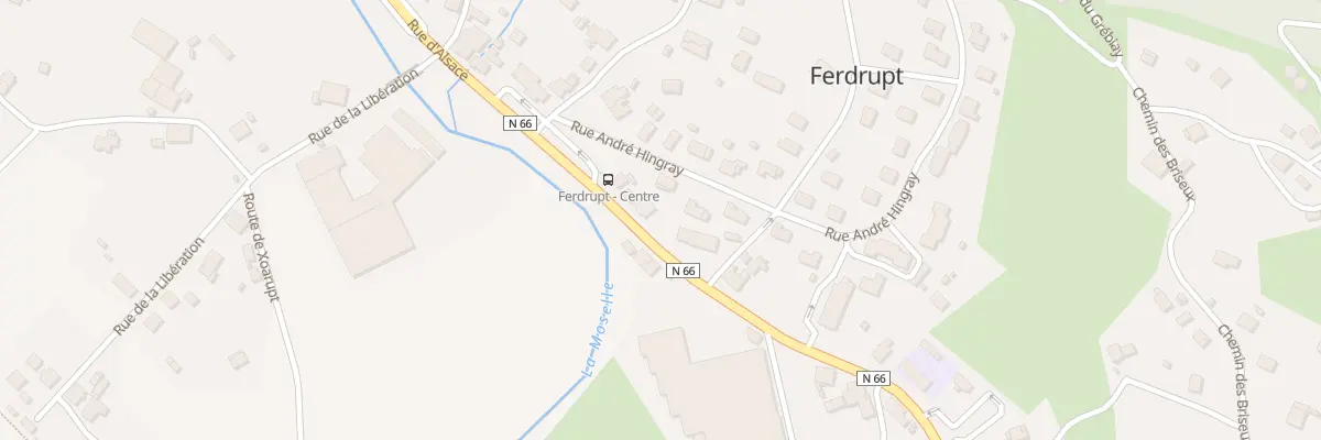 Plan du 15 Rue d’Alsace à Ferdrupt