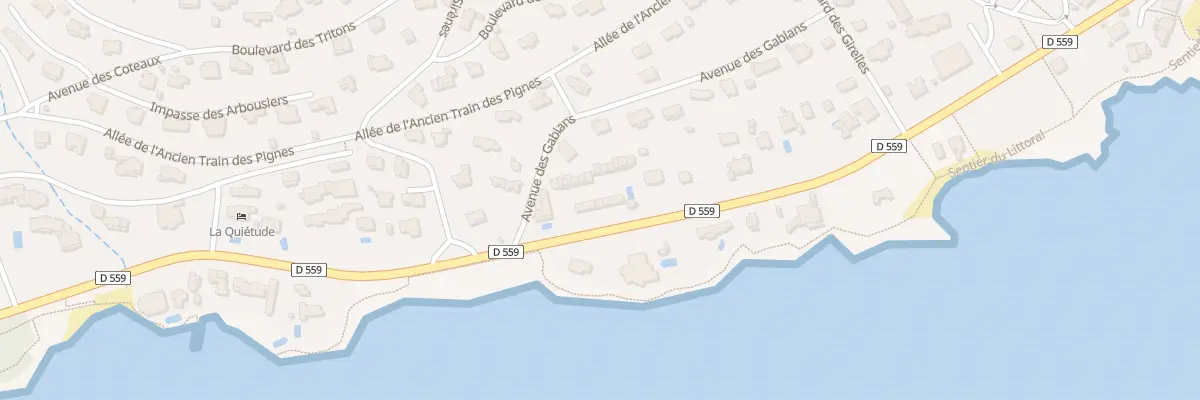 Plan du 1243 Cor des Issambres à Roquebrune-sur-Argens