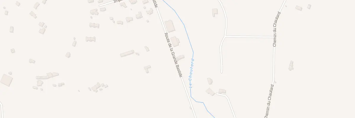 Plan du 465 Rte de la Grande Bastide à Tourrettes