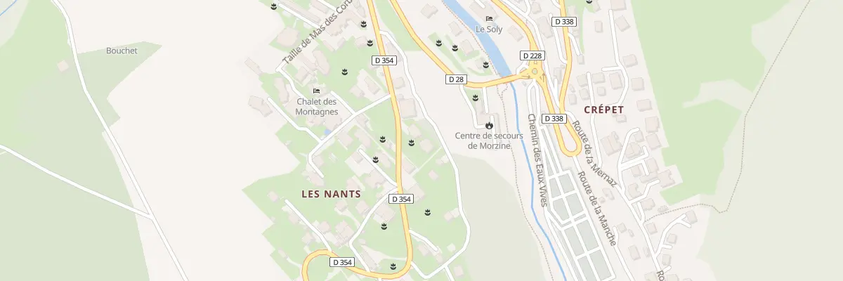 Plan du 271 Rte des Nants à Morzine