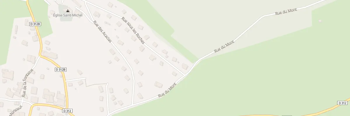 Plan du 4 Rue sous les Roches à Solemont