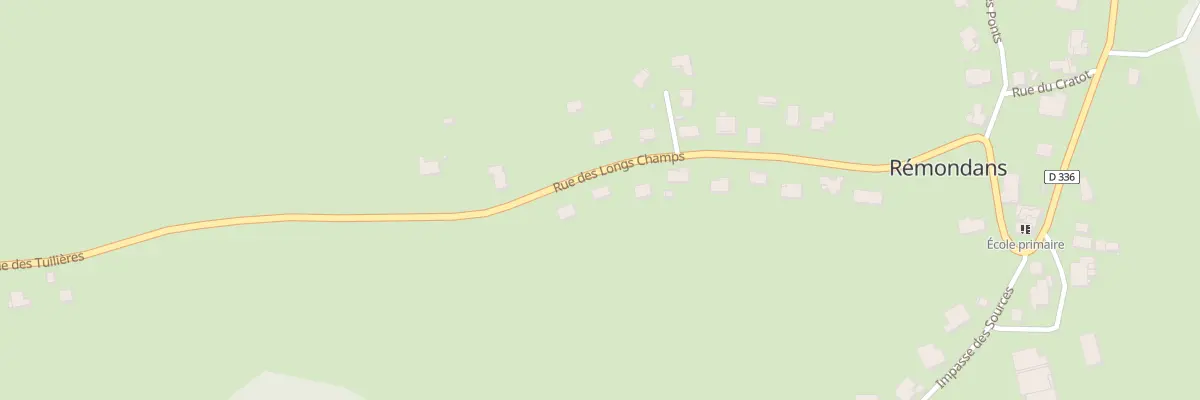 Plan du 17 Rue des Longs Champs à Rémondans-Vaivre