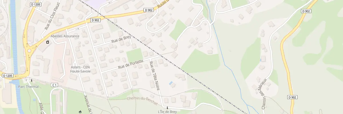 Plan du 241 Rue de la sapinière à Passy