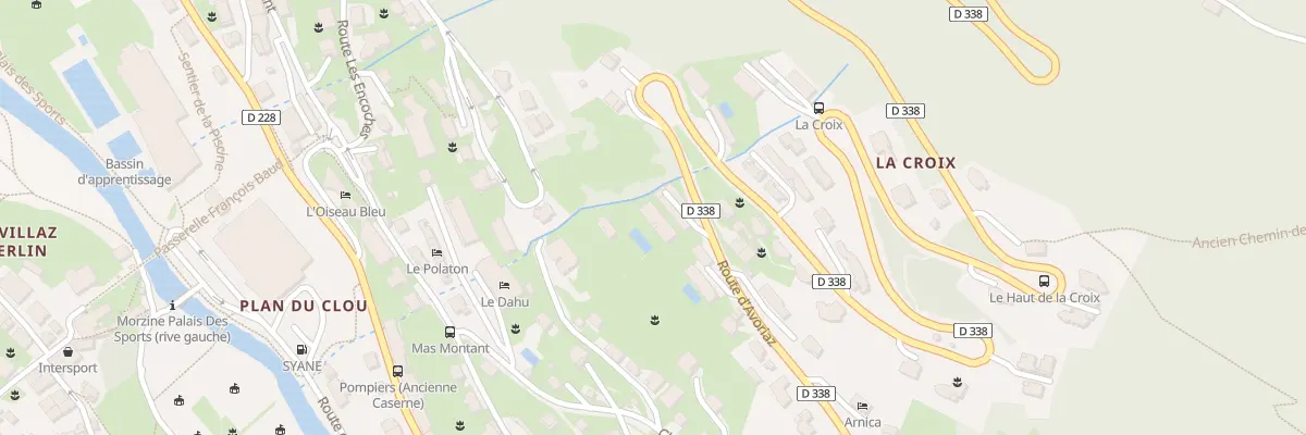 Plan du 953A Rte d’Avoriaz à Morzine