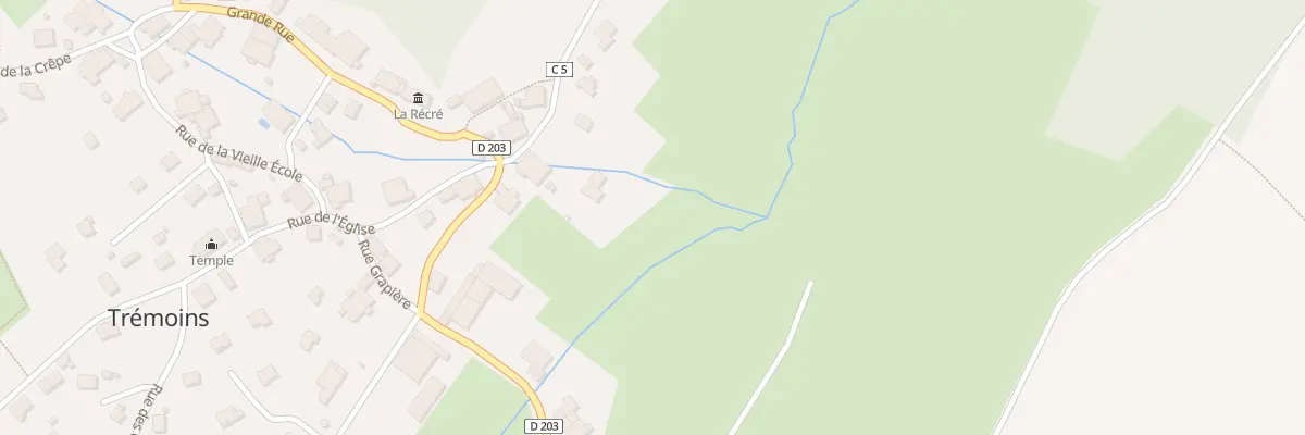 Plan du 4 Rue du Charmois à Trémoins