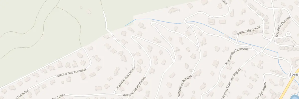 Plan du 246 Bd de la Ligurie à Roquebrune-sur-Argens