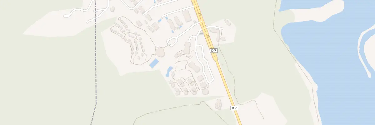 Plan du 352 Rte Departementale 7 à Fréjus