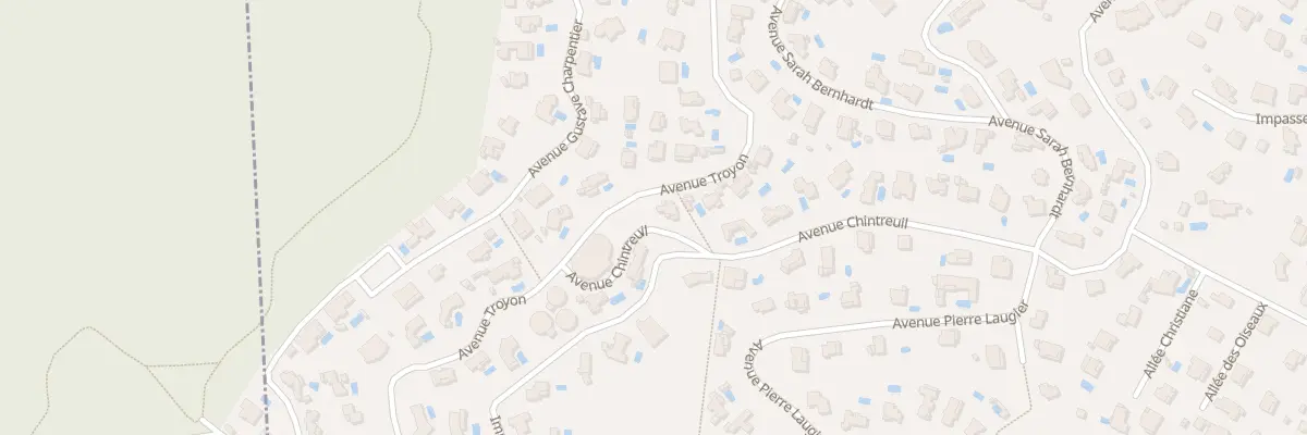 Plan du 346 Av CHINTREUIL à Fréjus