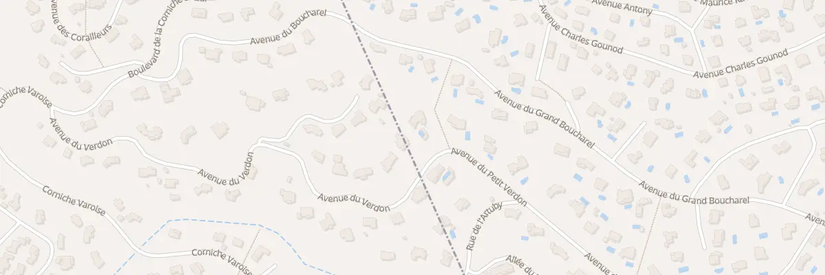Plan du 520 Av du PETIT VERDON à Fréjus