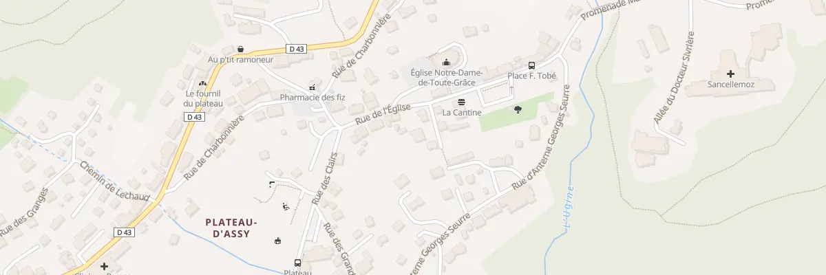 Plan du 226 Rue de l’église à Passy